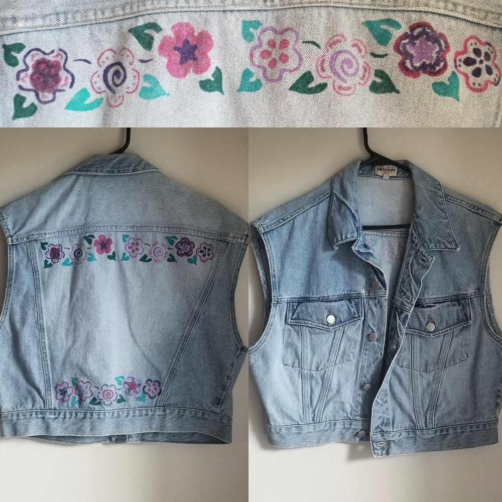 Vintage Guess Jeans denim vest